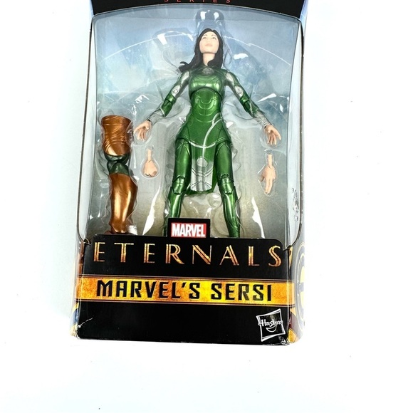 Marvel Legends Eternals MCU Sersi 6in Figure BAF Gilgamesh Collectibles BNIB NEW - Picture 3 of 7